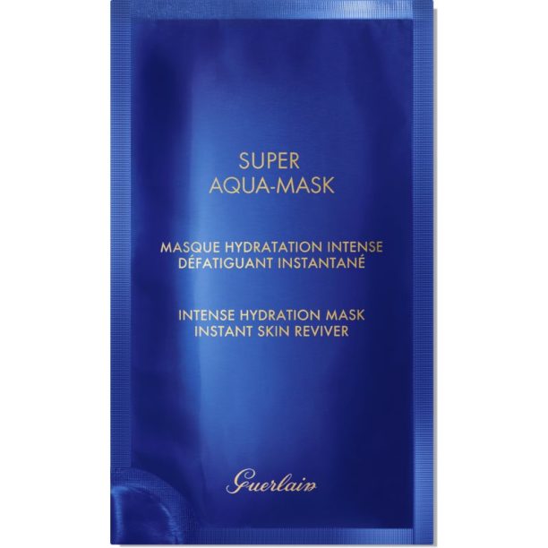 GUERLAIN Super Aqua Intense Hydration Mask хидратираща платнена маска 6 бр. на ниска цена