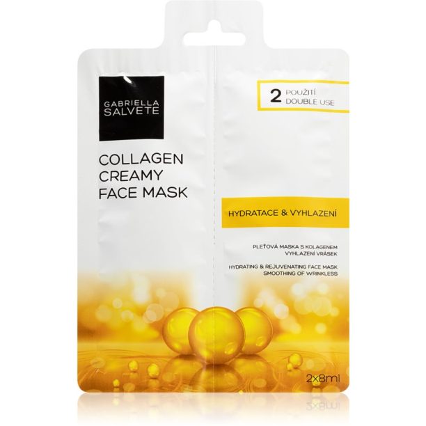 Gabriella Salvete Face Mask Collagen маска за лице с противобръчков ефект 2x8 мл.