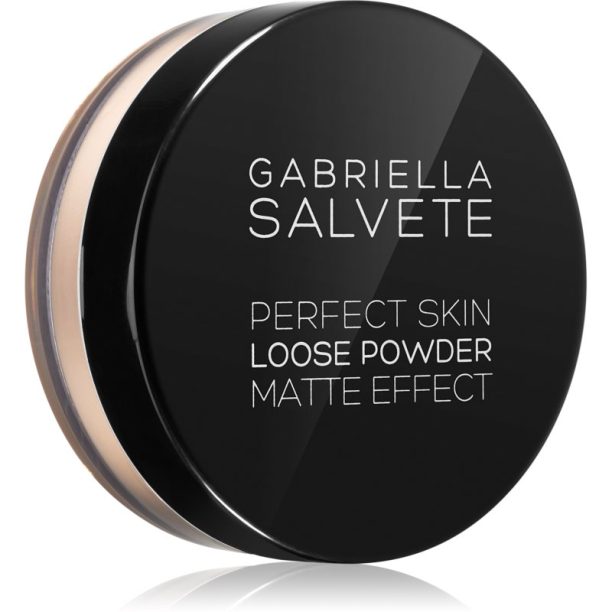 Gabriella Salvete Perfect Skin Loose Powder матираща пудра цвят 01 6