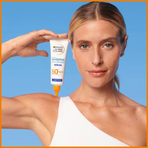 Garnier Ambre Solaire Sensitive Advanced защитен серум за тяло SPF 50+ 125 мл. купи на топ цена