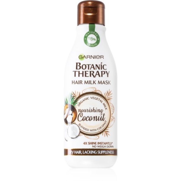 Garnier Botanic Therapy Hair Milk Mask Nourishing Coconut маска за коса за суха и крехка 250 мл. на ниска цена