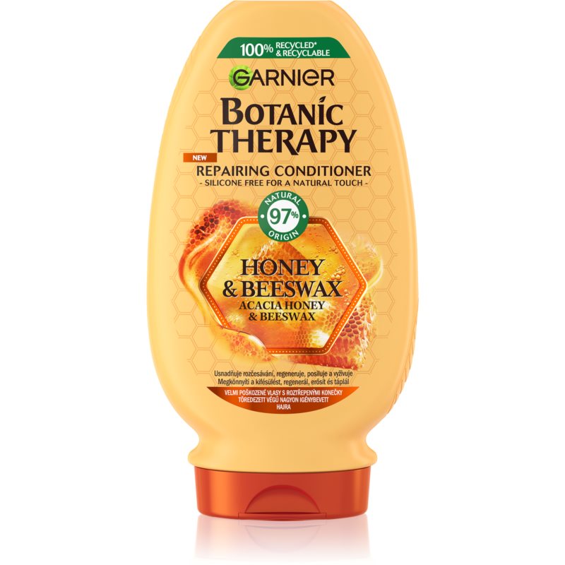 Garnier Botanic Therapy Honey & Propolis възобновяващ балсам за увредена коса без парабени 200 мл.