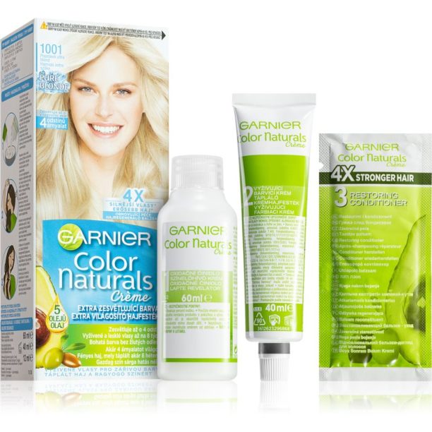 Garnier Color Naturals Creme боя за коса цвят 1001 Pure Blond