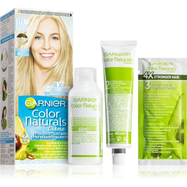 Garnier Color Naturals Creme боя за коса цвят 111 Extra Light Natural Ash Blond на ниска цена