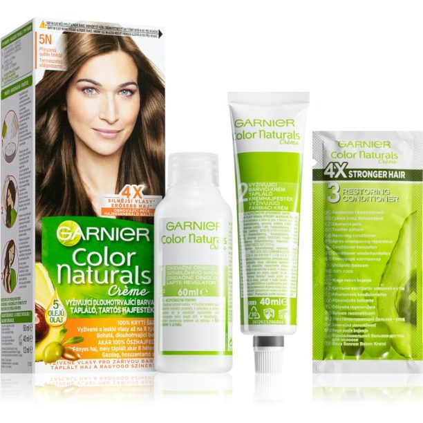 Garnier Color Naturals Creme боя за коса цвят 5N Nude Light Brown