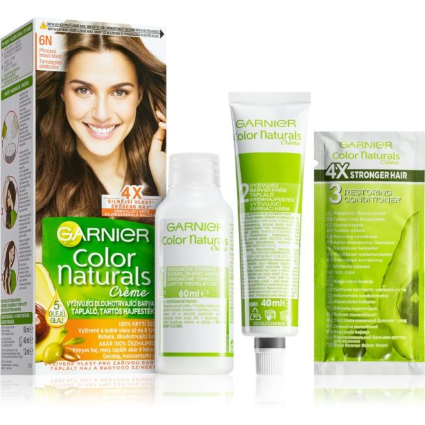 Garnier Color Naturals Creme боя за коса цвят 6N Nude Dark Blonde