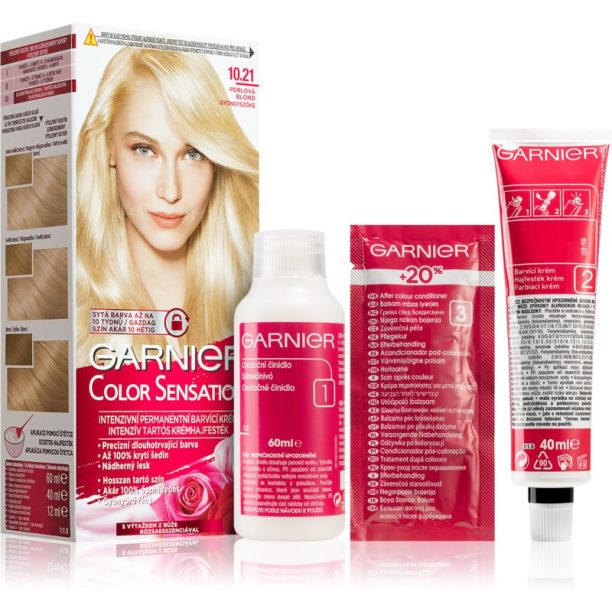 Garnier Color Sensation боя за коса цвят 10.21 Perlová Blond