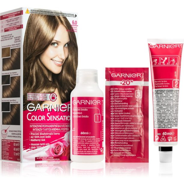 Garnier Color Sensation боя за коса цвят 6.0 Precious Dark Blonde