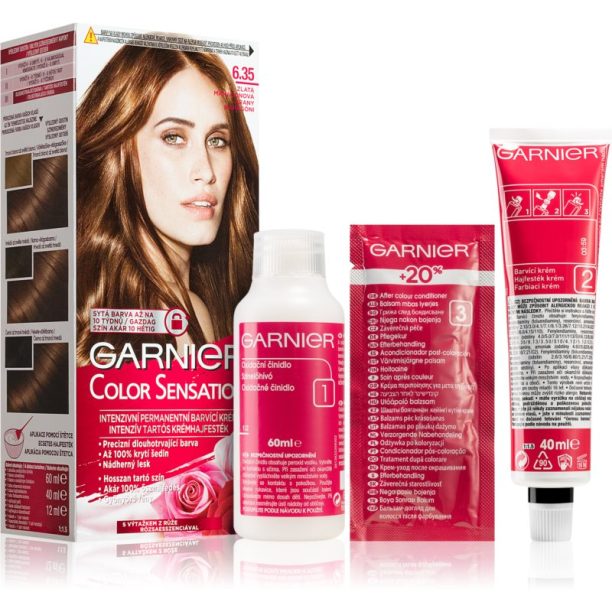 Color Sensation Color Sensation Garnier Color Sensation боя за коса цвят 6.35 Chic Orche Brown