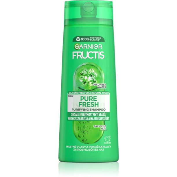 Garnier Fructis Pure Fresh подсилващ шампоан 250 мл.