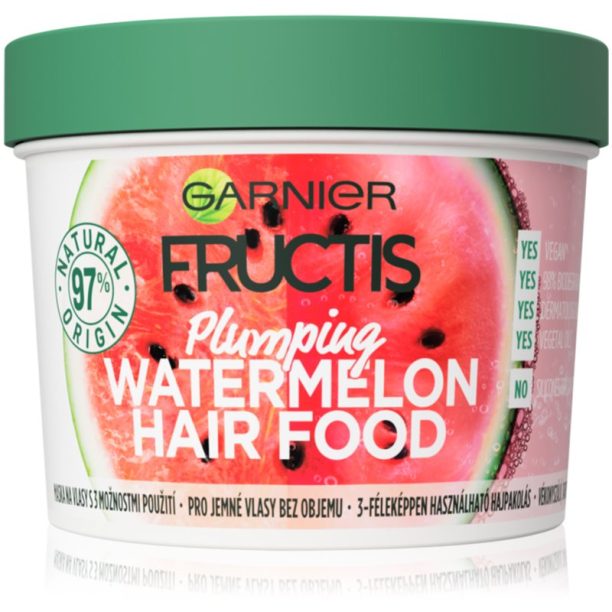 Garnier Fructis Watermelon Hair Food маска  за тънка коса без обем 390 мл. на ниска цена