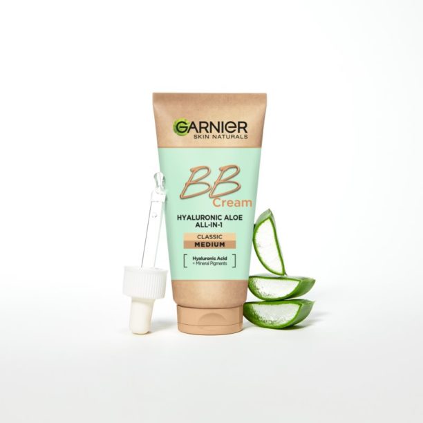 Garnier Hyaluronic Aloe All-in-1 BB Cream ББ крем за нормална и суха кожа цвят Medium 50 мл. на ниска цена