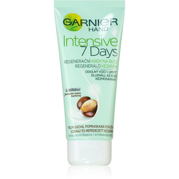 Garnier Intensive 7 Days регенериращ крем за ръце масло от шеа  100 мл.