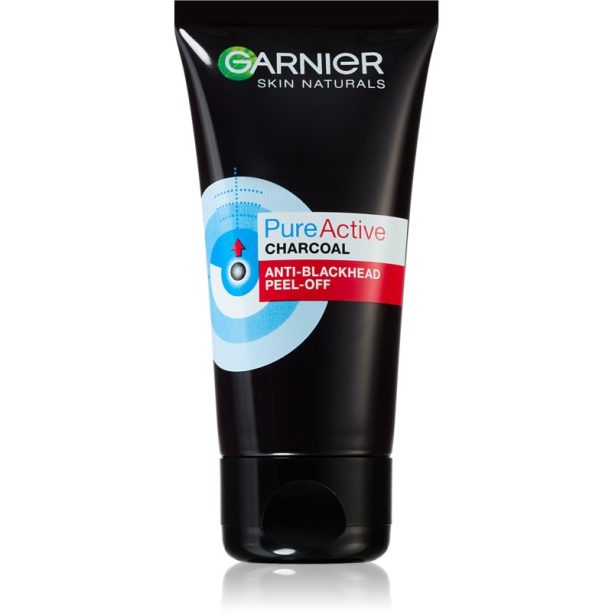 Garnier Pure Active отлепяща се маска против черни точки с активен въглен 50 мл. на ниска цена