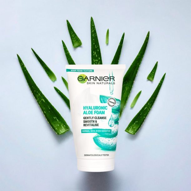 Garnier Skin Naturals Hyaluronic Aloe Foam почистваща пяна 150 мл. купи на топ цена