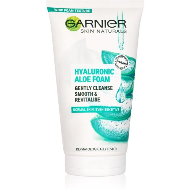 Garnier Skin Naturals Hyaluronic Aloe Foam почистваща пяна 150 мл. на ниска цена