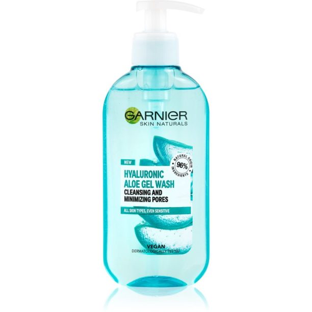 Garnier Skin Naturals Hyaluronic Aloe почистващ гел 200 мл. на ниска цена