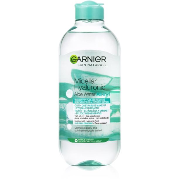 Garnier Skin Naturals Micellar Hyaluronic Aloe Water мицеларна вода 400 мл. на ниска цена