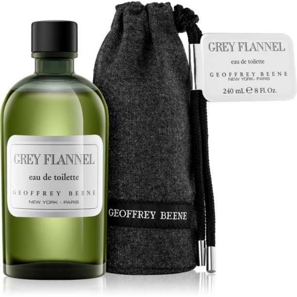 Geoffrey Beene Grey Flannel тоалетна вода без пръскачка за мъже 240 мл. на ниска цена