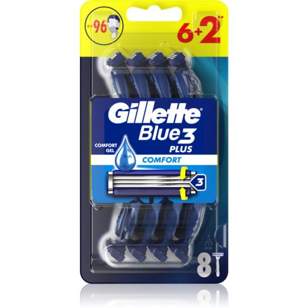 Gillette Blue 3 Comfort самобръсначка 8 бр. на ниска цена