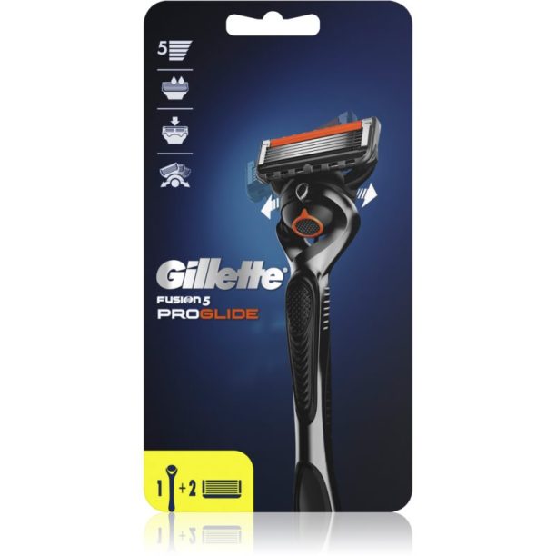 Gillette Fusion5 Proglide самобръсначка + резервни остриета 1 бр. на ниска цена