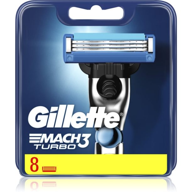 Gillette Mach3 Turbo Резервни остриета 8 бр. на ниска цена