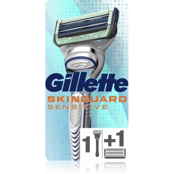 Gillette Skinguard Sensitive самобръсначка за чувствителна кожа Резервни остриета 2 бр 1 бр. на ниска цена