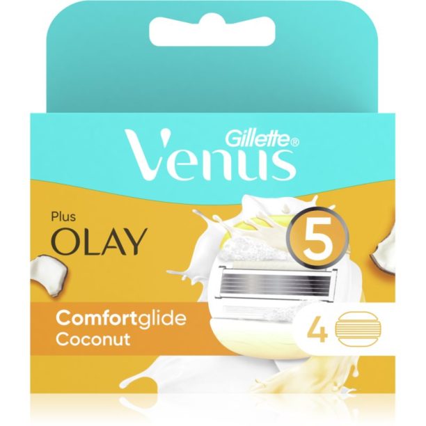 Gillette Venus ComfortGlide Olay Резервни остриета 4 бр. на ниска цена