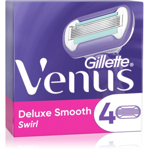 Gillette Venus Swirl Extra Smooth Резервни остриета 4 бр. на ниска цена