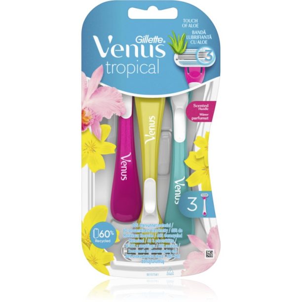 Gillette Venus Tropical остриета за еднократна употреба 3 бр. на ниска цена