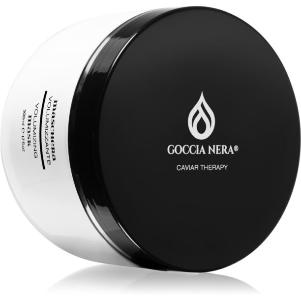 Goccia Nera Caviar Therapy маска за коса за обем и блясък 500 мл.