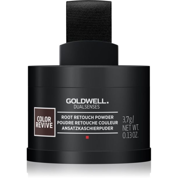 Goldwell Dualsenses Color Revive цветна пудра за боядисана коса и коса с кичури Dark Brown 3.7 гр.