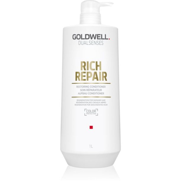 Goldwell Dualsenses Rich Repair възстановяващ балсам за суха и увредена коса 1000 мл.