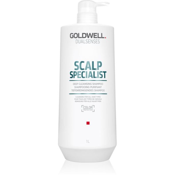 Goldwell Dualsenses Scalp Specialist дълбоко почистващ шампоан за всички видове коса 1000 мл.