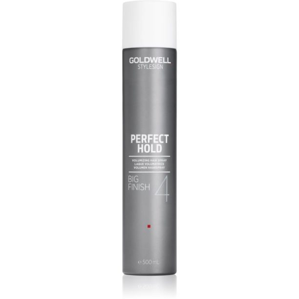 Goldwell StyleSign Perfect Hold Big Finish лак за коса със силна фиксация за обем и форма Big Finish 4 500 мл.