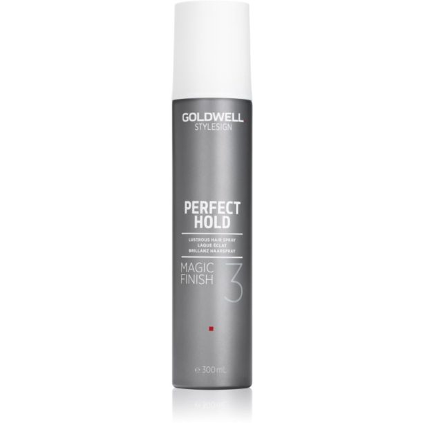 Goldwell StyleSign Perfect Hold Magic Finish лак за коса за сияен блясък 300 мл.