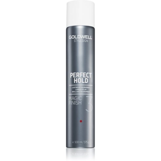 Goldwell StyleSign Perfect Hold Magic Finish лак за коса за сияен блясък 500 мл.