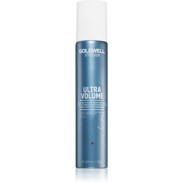 Goldwell StyleSign Ultra Volume Naturally Full спрей за обем за финално оформяне на прическа със сешоар 200 мл.