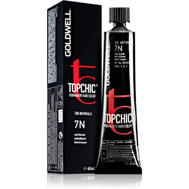 Goldwell Topchic Permanent Hair Color боя за коса цвят 7-N 60 мл. на ниска цена