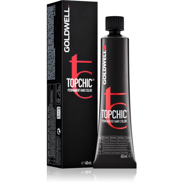 Goldwell Topchic Permanent Hair Color боя за коса цвят 4B Havana Browns 60 мл. на ниска цена