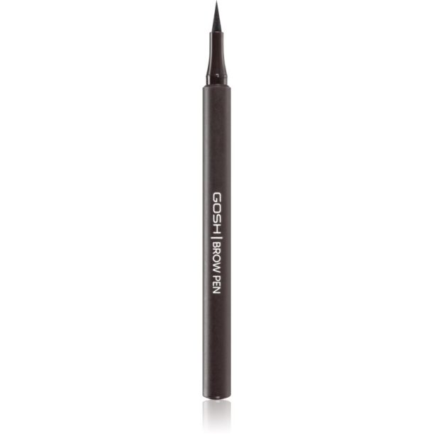 Gosh Brow Pen маркер за вежди цвят Grey Brown 1