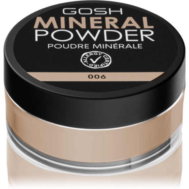 Gosh Mineral Powder минерална пудра цвят 006 Honey 8 гр.