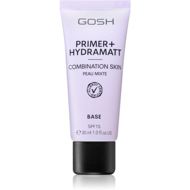 Gosh Primer Plus + матираща основа с хидратиращ ефект 30 мл.