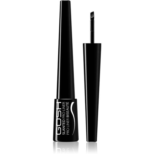 Gosh Slanted Pro Liner гел очна линия цвят 001 Black 3 мл.