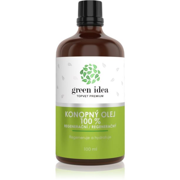 Green Idea Hemp Seed Oil конопено олио с регенериращ ефект 100 мл.