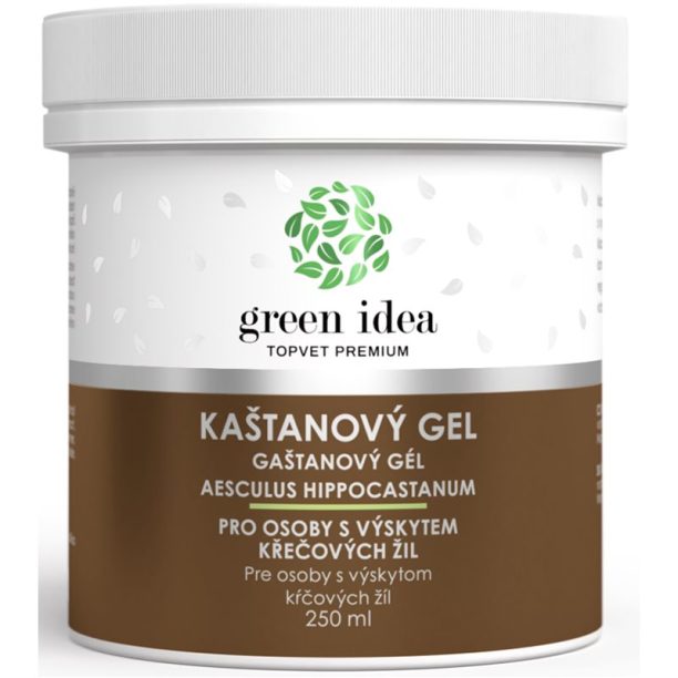 Green Idea Massage gel Chestnut масажен гел за вени и артерии 250 мл.