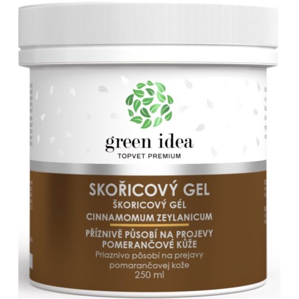 Green Idea Massage gel Cinnamon масажен гел против целулит 250 мл.