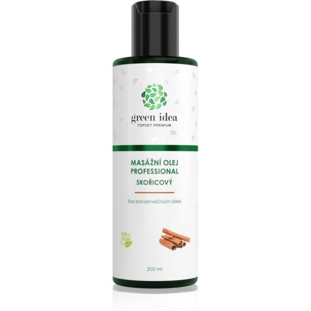 Green Idea Massage oil Cinnamon масажно олио 200 мл.