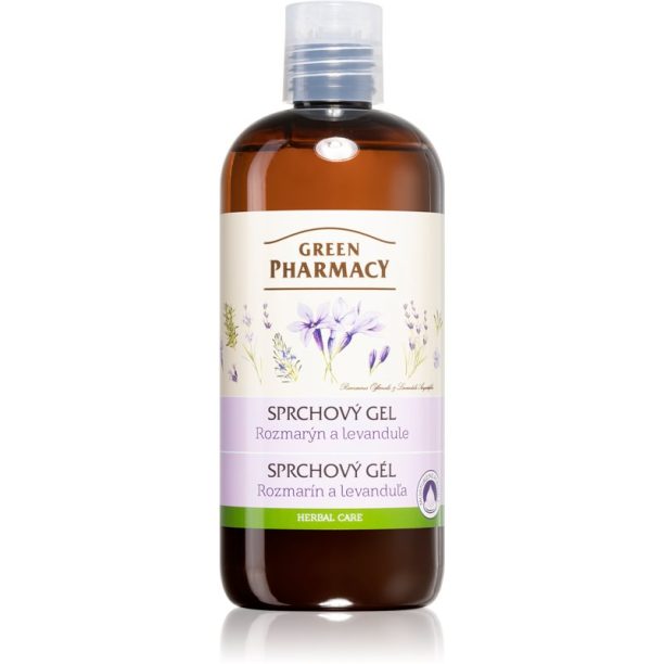 Green Pharmacy Body Care Rosemary & Lavender душ гел - грижа 500 мл.