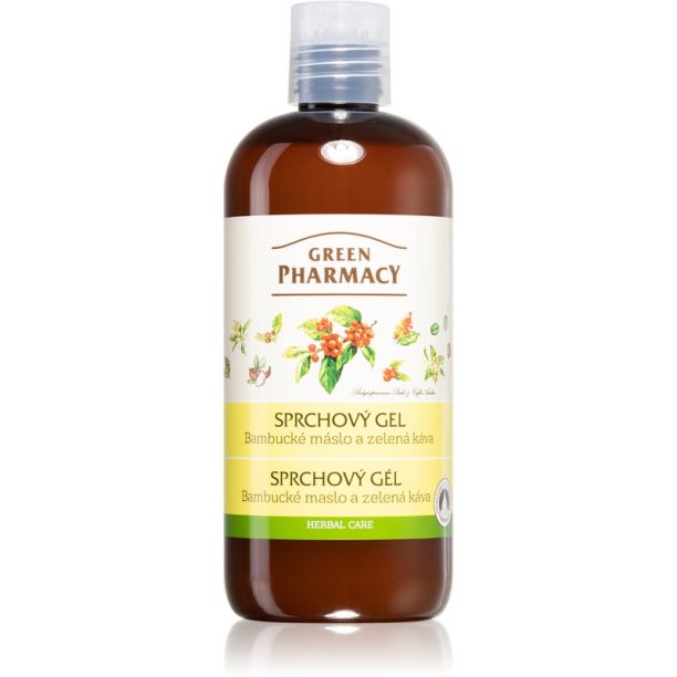 Green Pharmacy Body Care Shea Butter & Green Coffee душ гел 500 мл.